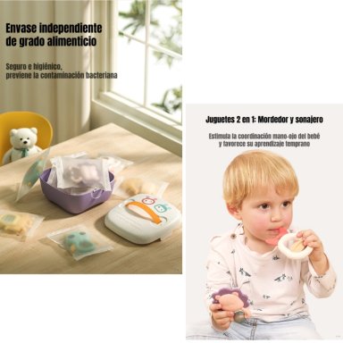MORDEDORES JUGUETES SENSORIALES EDUCATIVOS TM146 LUBABYCAS - 4