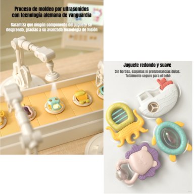 MORDEDORES JUGUETES SENSORIALES EDUCATIVOS TM146 LUBABYCAS - 5