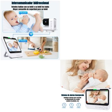 CAMARA MONITOR INTELIGENTE PREMIUM 7″1080P ABM790 LUBABYCAS - 6