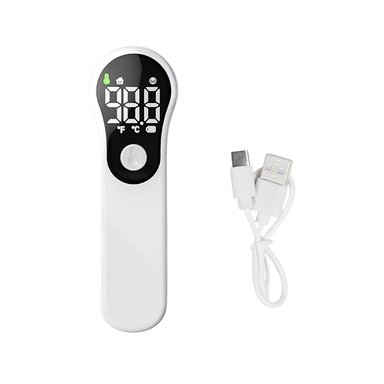 TERMOMETRO INFRARROJO DIGITAL RECARGABLE M6 BLANCO LUBABYCAS - 1