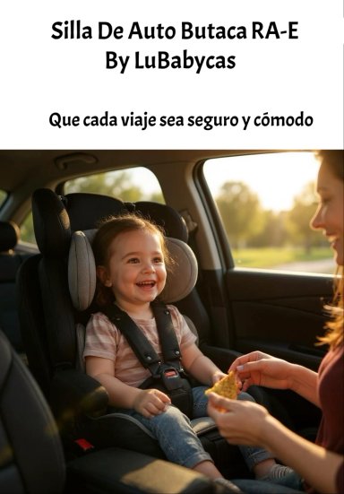 SILLA DE AUTO BUTACA 9-36KG 12 AÑOS ROSADA RA-E LUBABYCAS - 2
