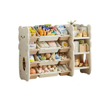 ESTANTE INFANTIL ORGANIZADOR DE JUGUETES LOVE LUBABYCAS - 1