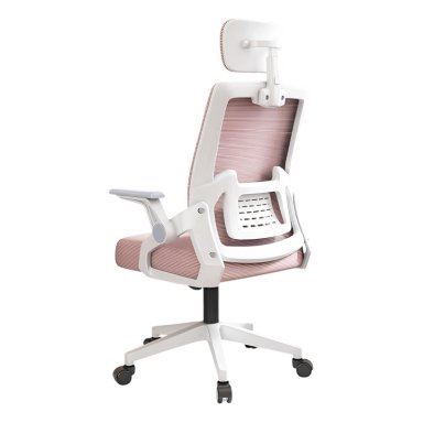 SILLA DE ESCRITORIO CON APOYACABEZA GRAND ROSADA - 1