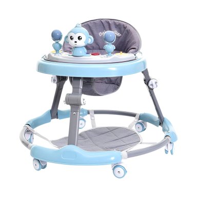 ANDADOR CAMINADOR PLEGABLE APOYA PIES BORA AZUL LUBABYCAS - 1