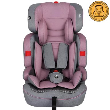 SILLA DE AUTO BUTACA 9-36KG 12 AÑOS ROSADA WE05 LUBABYCAS - 1