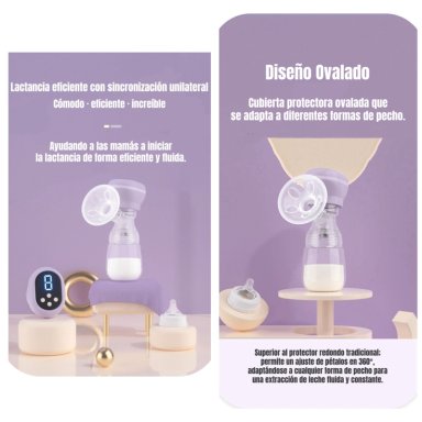 EXTRACTOR DE LECHE ELE CTRICO 10 BOLSAS RH289 VERDE LUBABYCAS - 4