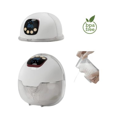 EXTRACTOR DE LECHE ELE CTRICO PORTATIL W210 LUBABYCAS - 1