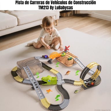 JUGUETE DIDACTICO AUTOPISTA ELE CTRICA CAJA TM213 LUBABYCAS - 2