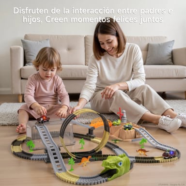 JUGUETE DIDACTICO AUTOPISTA ELE CTRICA CAJA TM213 LUBABYCAS - 3