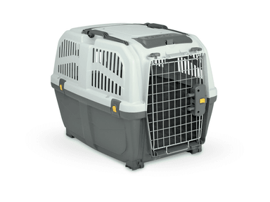 JAULA TRANSPORTADORA ACERO PERROS SKUDO 4 MPS 68 CM - 1