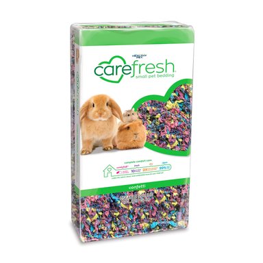 SUSTRATO PERROS GATOS HEALTHY PET CELULOSA CAREFRESH CONFETTI 10 L - 1