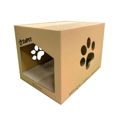 RASCADOR GATOS ZUPET CAT HOME 2 EN 1 - 1