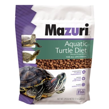 ALIMENTO SECO TORTUGAS ACUATICAS MAZURI 340 GR - 1