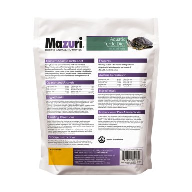 ALIMENTO SECO TORTUGAS ACUATICAS MAZURI 340 GR - 2