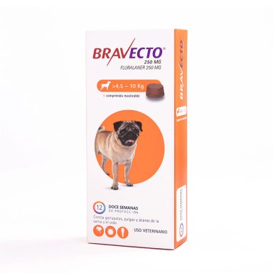 BRAVECTO PERROS 1M 100 MG (4,5-10 KG) - 1