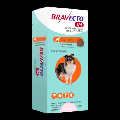 BRAVECTO PERROS 1M 100 MG (4,5-10 KG) - 3