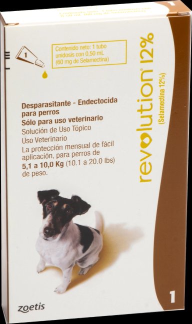 REVOLUTION 12% - 0.5 ML PERRO (5,1 - 10 KG) - 1