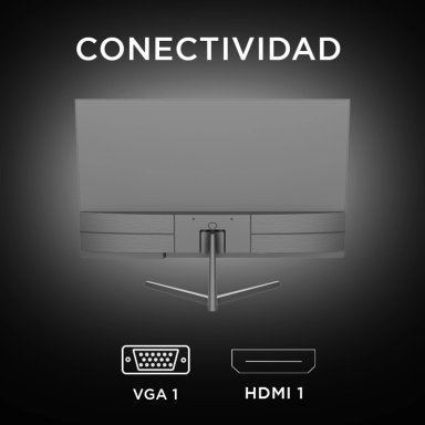 Monitor Oficina Caixun 22" FHD IPS 75 Hz VGA HDMI Negro C22X3F - 3