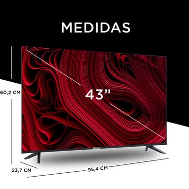 Smart TV Caixun LED 43" FHD Google TV C43V1FG - 6