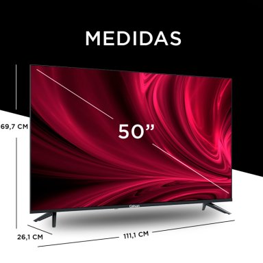Smart TV Caixun LED 50" UHD 4K Google TV C50V1UG - 4