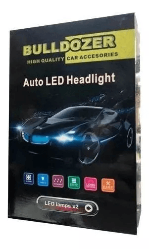 LUCES LED PARA AUTO BULLDOZER 7600 LUMENES H3 CC - 2
