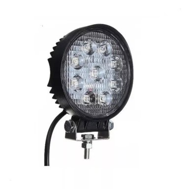 FOCO NEBLINERO AUTO REDONDO 12V - 24V CON ANCLAJES - 1