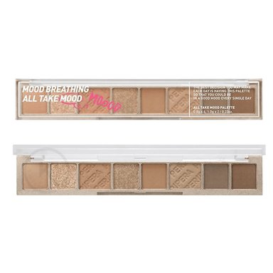 PALETA DE SOMBRAS OJOS ALL TAKE MOOD PALETTE 01 MOOD BREATHING - COSMÉTICA COREANA - 1