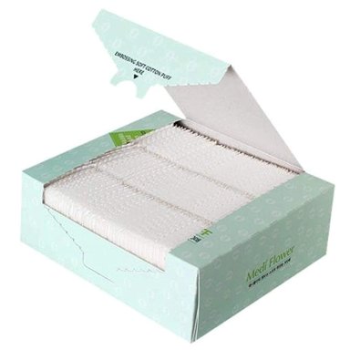 MEDI FLOWER PE TALOS DE ALGODON “EMBOSSING SOFT COTTON PUFF” - 1