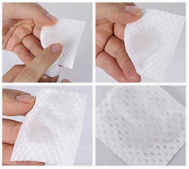 MEDI FLOWER PE TALOS DE ALGODON “EMBOSSING SOFT COTTON PUFF” - 3