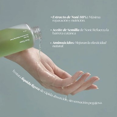 TONICO HIDRATANTE CALMANTE CON NONI BALANCEADOR DE PH 150 ML - 4