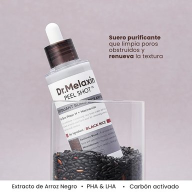 AMPOLLA PEELING EXFOLIANTE DE ARROZ NEGRO 80ML - 3