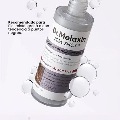 AMPOLLA PEELING EXFOLIANTE DE ARROZ NEGRO 80ML - 5