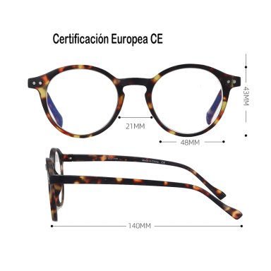 LENTES DE LECTURA GRADUACIÓN AUMENTO +1.0 ANTEOJOS OPTICOS GAFAS PRESBICIA PARA LEER O CERCA - 7
