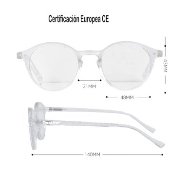 LENTES DE LECTURA GRADUACIÓN AUMENTO +4.0 ANTEOJOS OPTICOS GAFAS PRESBICIA PARA LEER O CERCA - 6