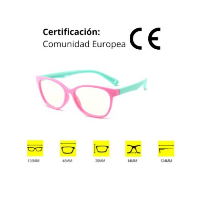 LENTES FILTRO LUZ AZUL NIÑOS, ANTEOJOS DE DESCANSO PROTECCION PANTALLAS ANTI BLUE LIGHT GAFAS - 6
