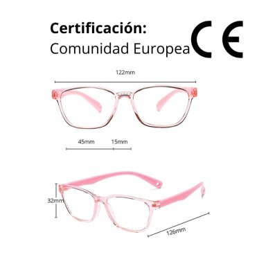LENTES FILTRO LUZ AZUL NIÑOS, ANTEOJOS DE DESCANSO PROTECCION PANTALLAS ANTI BLUE LIGHT GAFAS - 7