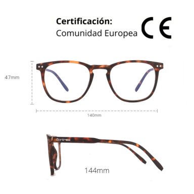 Lentes Filtro Luz Azul, Hombre, Mujer, Anteojos de Descanso Pantallas, Gafas Anti Blue Light - 7