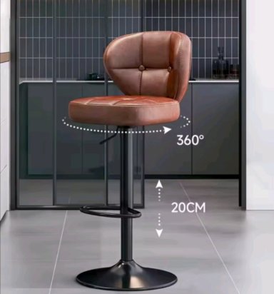 PACK SILLAS BAR  ALEX NORDIC TABURETE ECOCUERO CAFE - 2