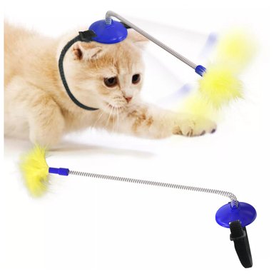 JUGUETE GATOS TELESCOPICO INTERACTIVO MASCOTAS - 3