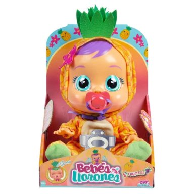 JUGUETE MUÑECA CRY BABIES ACERO BEBE LLORON PIA 30 CM CRY BABYS - 4