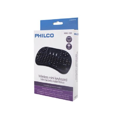 TECLADO INALAMBRICO MINI TECLADO PARA SMART TV NEGRO PHILCO - 3