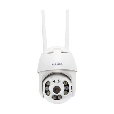 CAMARA DE SEGURIDAD IP WIFI HD 1080P BLANCO H265 PHILCO - 1