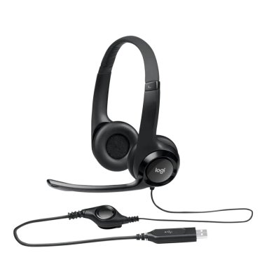 AUDÍFONOS LOGITECH HEADSET USB H390 NEGRO MICRÓFONO - 1