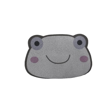ALFOMBRA TOTALUPGRATE INFANTIL MASCOTAS PERROS GATOS CARA RANA COLORES 60 X 90 CM - 1