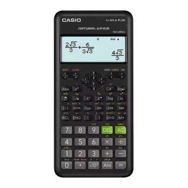 CALCULADORA CIENTÍFICA CASIO FX-82LA PLUS 252 FUNCIONES NEGRO - 1