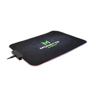 MOUSEPAD GAMER USB RGB 35X25CM NEGRO SPEED MONSTER GAMES - 2