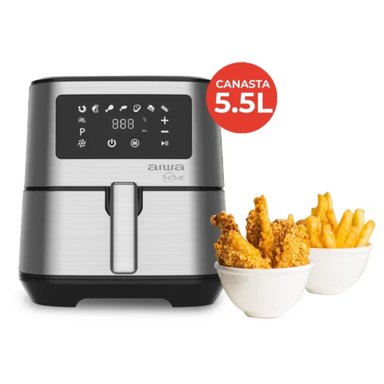 FREIDORA DE AIRE AIR FRYER 5500ML DIGITAL 1700W AWFT22 AIWA - 3