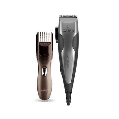 CORTAPELO INALÁMBRICO GAMA PACK BARBA CLIPPER Y TIMMER 29 PIEZAS GM566 3 VELOCIDADES - 1