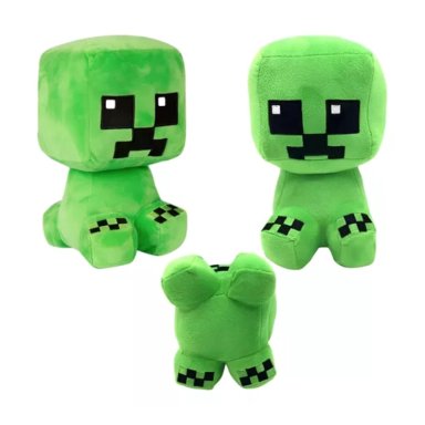 PELUCHE TOTALUPGRATE JUGUETE CREEPER 20 CM VERDE MINECRAFT INFANTIL - 1