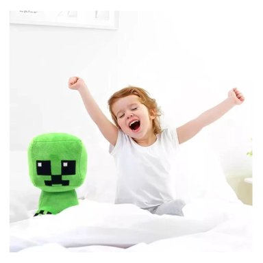 PELUCHE TOTALUPGRATE JUGUETE CREEPER 20 CM VERDE MINECRAFT INFANTIL - 4